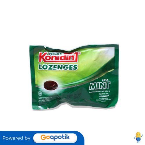 Gambar KONIDIN LOZENGES RASA MINT SACHET 15 GRAM dari Apotek Rakyat Palembang by GoApotik Kota Palembang Tokopedia