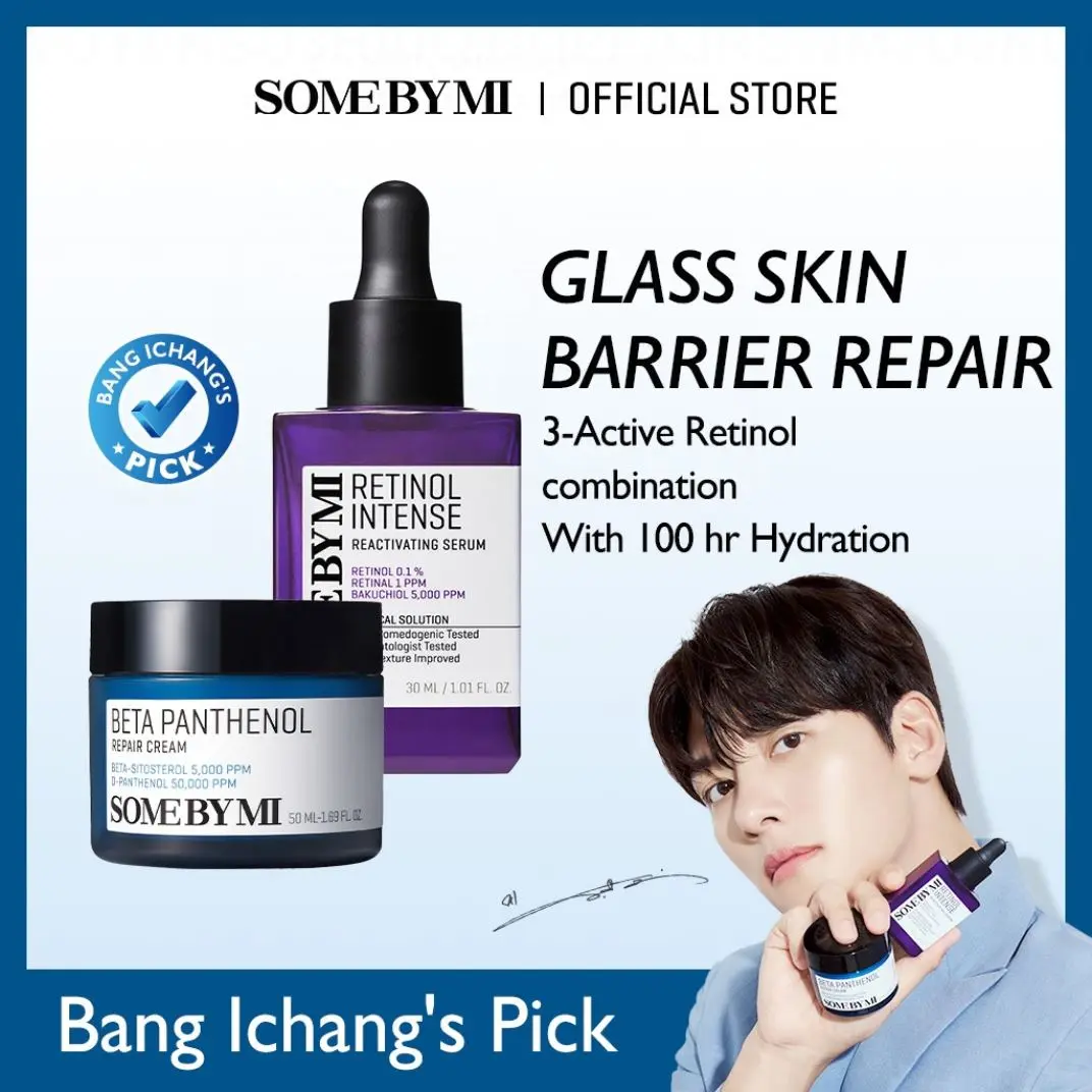 SOME BY MI Retinol Intense Reactivating Serum Essence 30ml / Glass skin / Skin texture / Post-acne marks K24CZ7 Aging Wajah