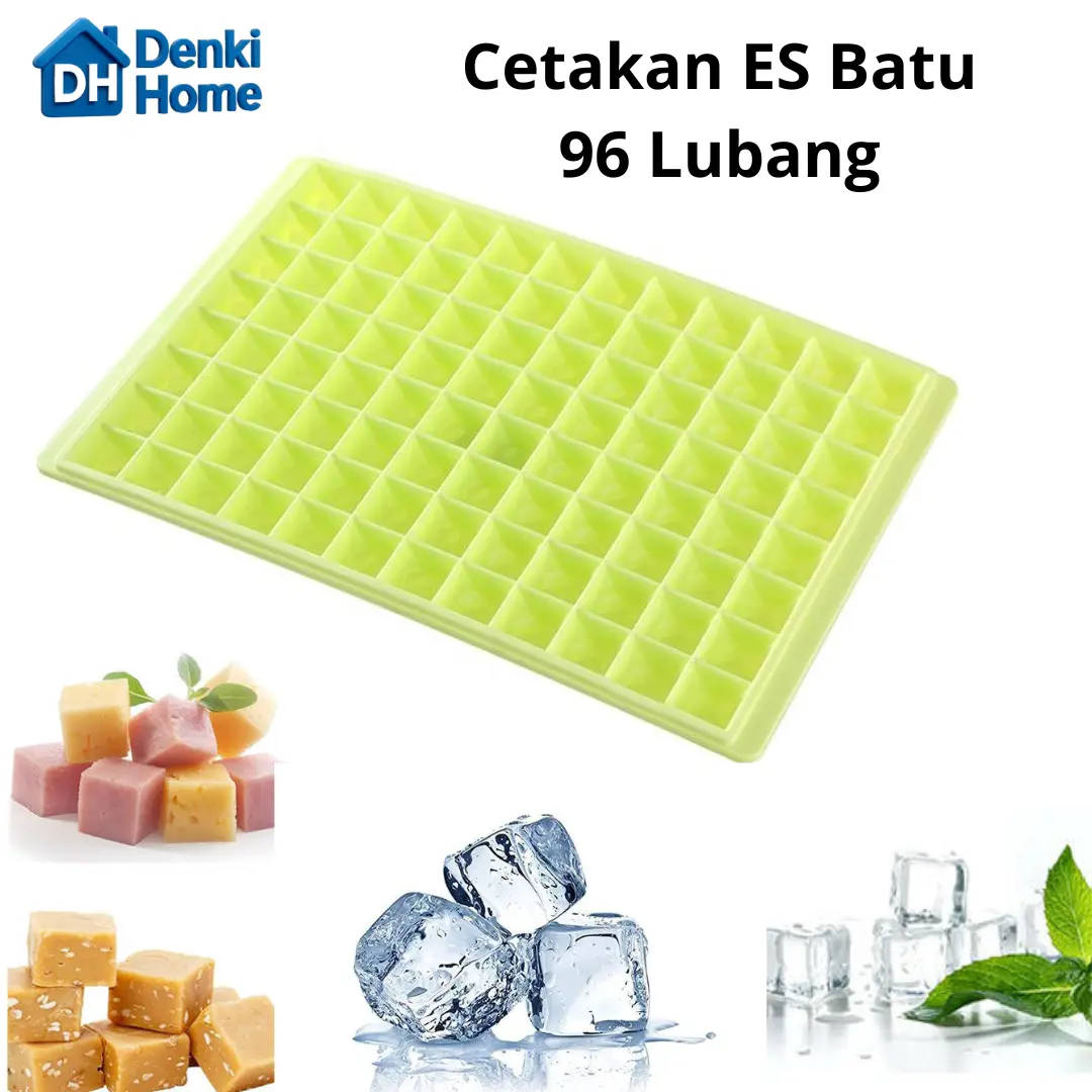 Cetakan Es Batu 96 Grid Tempat Es Batu Kotak Cetakan Es Batu Puding Agar Agar Cetakan Multifungsi Ice tray