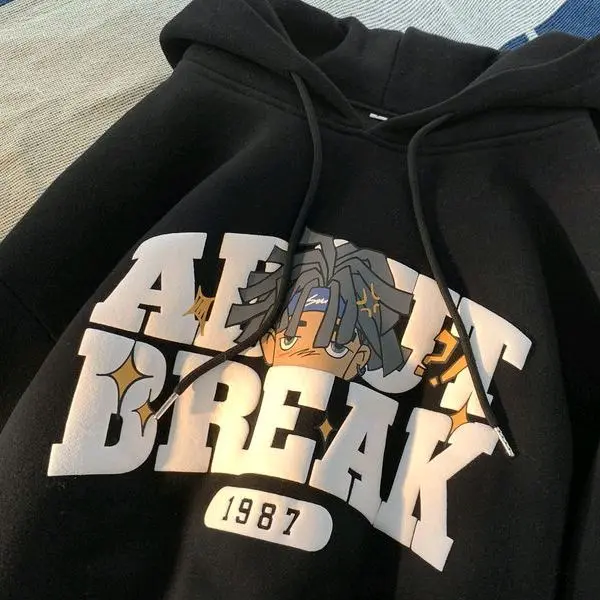 S-6XL Hoodie Pria Wanita Bigsize Sweater Oversize  Korean Style Jumbo Harajuku Style Unisex Zipper Fleece Distro Tebal Crewneck jaket murah bomber vintage Logo Panjang Topi Keren Lembut Nyaman motor sporty premium 1