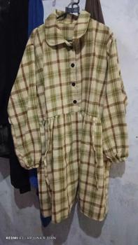 Product Review of Lily tunik flanel wanita/Tunik kotak kota wanita terbaru / atasan flanel tunik kekinian from Z**️ 0