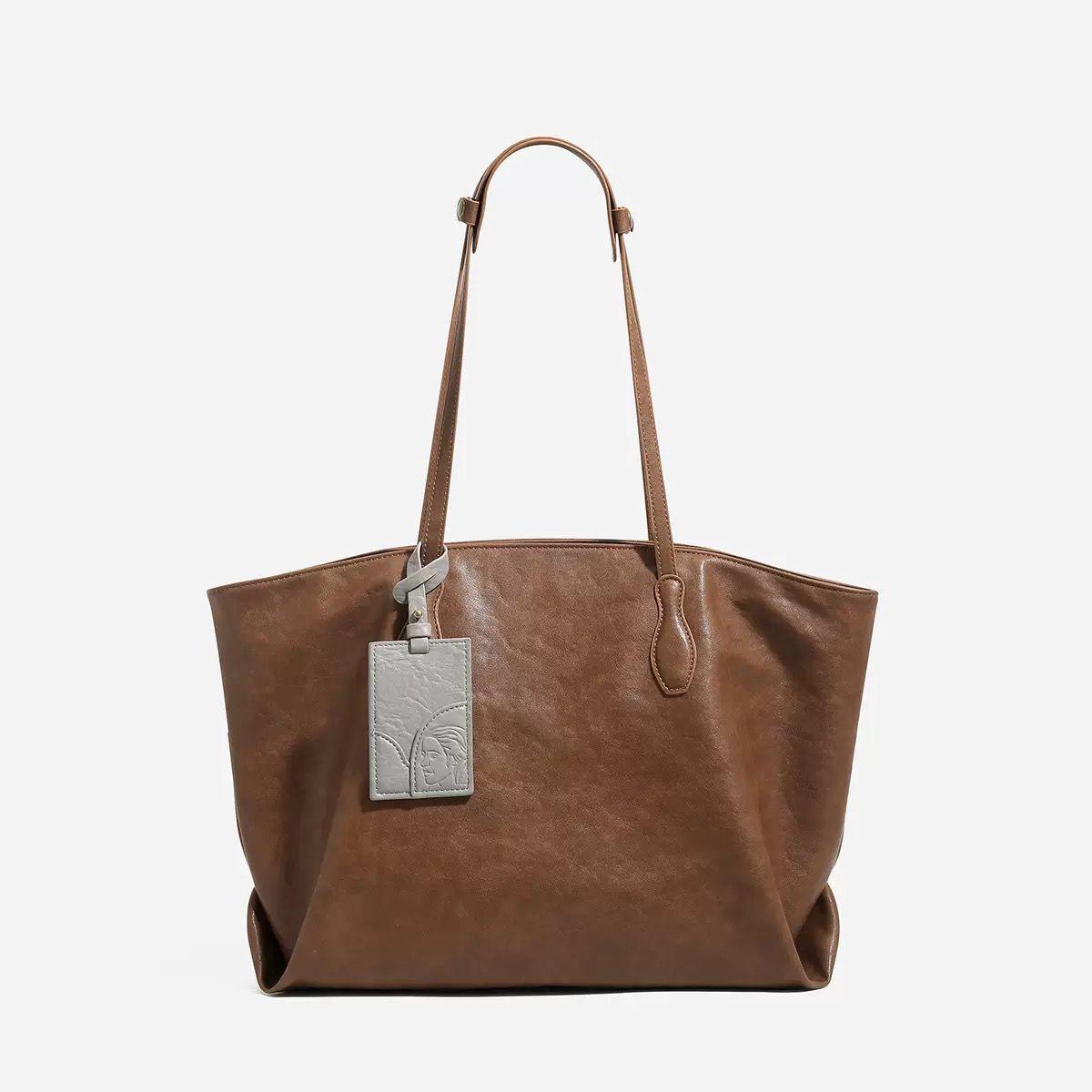 Sosialita Wina Tote Genuine Leather Bag Tas Kulit Asli Tas Wanita Tas Shoulder Bag