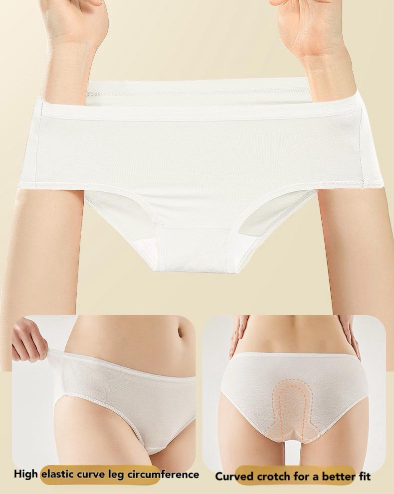 Product Introduction of 【SG Instock】 7pcs/pack Female Disposable Cotton Underwear Travel Disposable Panties 3
