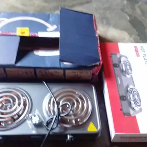 Taffware Kompor Listrik 2 Tungku Portable Coil Hot Plate 2000W - SHP-5813