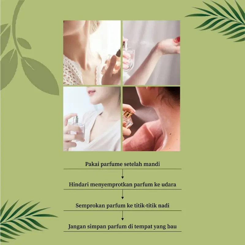 Parfum Vanilla Terbaru - Minyak Wangi Badan - Body Perfume Spray -Parfum Tubuh Dan Pakaian Untuk Pria Wanita Perfume 5