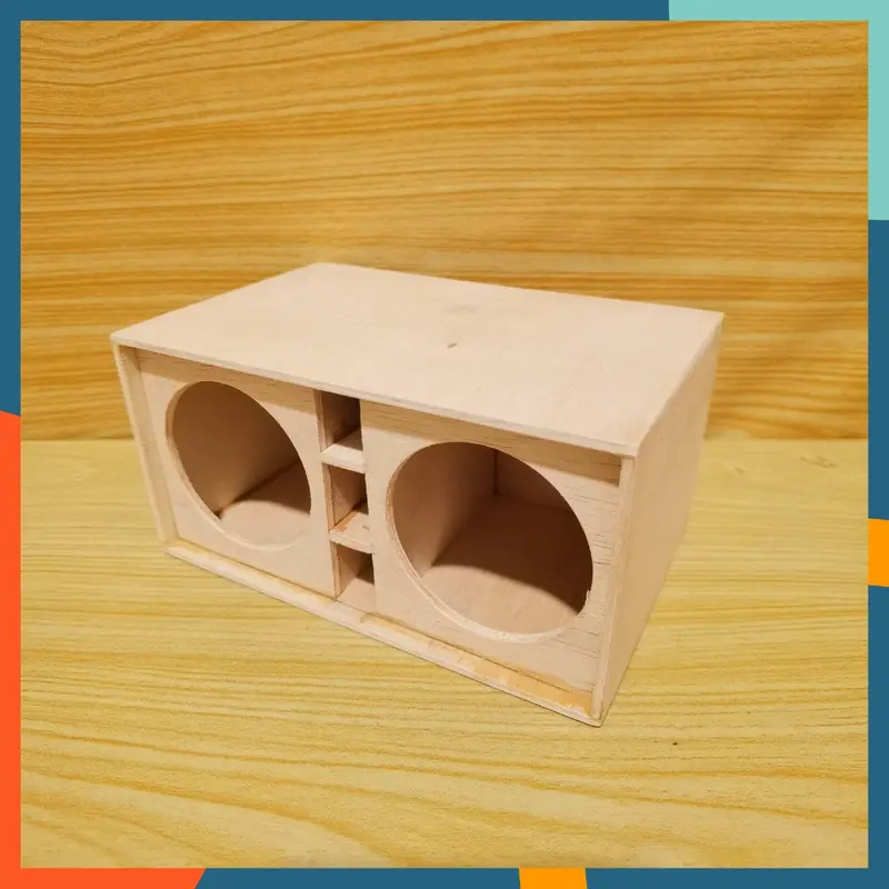 BOX SPEAKER MINISCOOP 2 INCH DOUBLE BOK MINIATUR SOUND BREWOG AUDIO 1