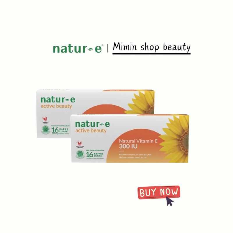 NATUR-E ACTIVE BEAUTY Vitamin E 300 IU (untuk kulit normal kering) 0
