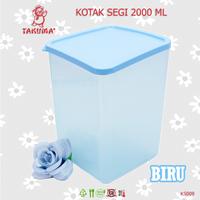 Gambar KOTAK SEGI SERBAGUNA 2000ML KS009 - TOPLES SEGI SERBAGUNA TAKUMA 2 LITER Kotak Penyimpanan Murah dari Takumashop88 Kab. Tangerang 2 Tokopedia