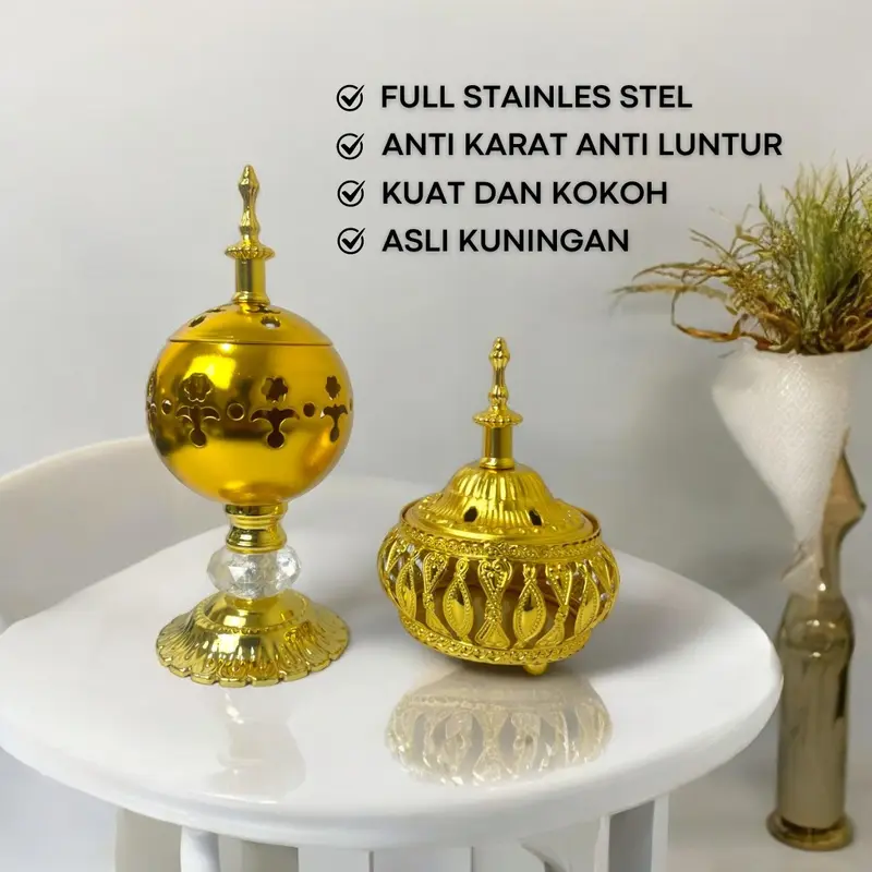 COD 603 STORE Tempat Bakar Dupa Kuningan / Hiolo 4