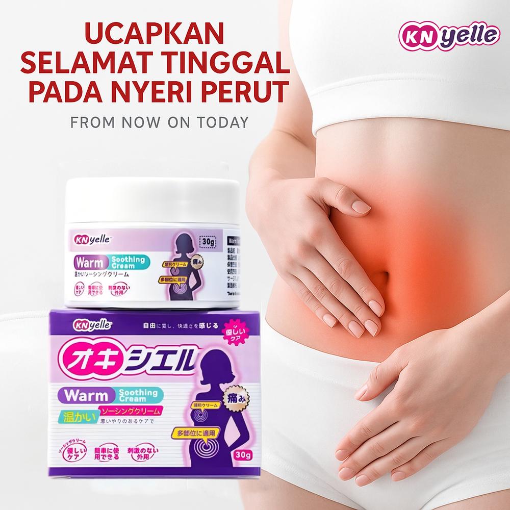 Goodbye Nyeri Haid! KNyelle Gel Hangat Perut, Pengalaman Sensasi Hangat Menenangkan Selama Menstruasi - Krim Hangat
