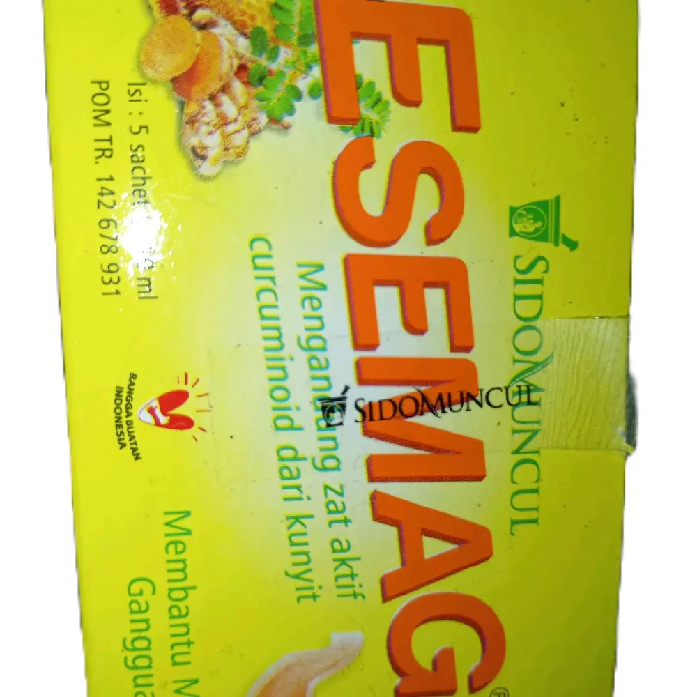 ESEMAG Jamu Lambung Cair - Obat Herbal Alami untuk Masalah Lambung
