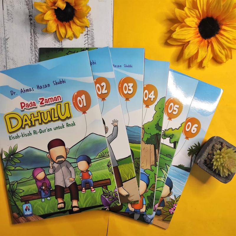 Product Introduction of Pustaka Arafah Pada Zaman Dahulu Bagian 1-6 Buku Kisah Dalam Al-Quran Untuk Anak Soft Coer 21
