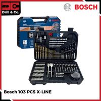 Gambar Bosch 103 Pcs X-Line Titanium Mata Bor & Mata Obeng Set 103 Pcs dari Drill&Co Kota Administrasi Jakarta Barat 2 Tokopedia