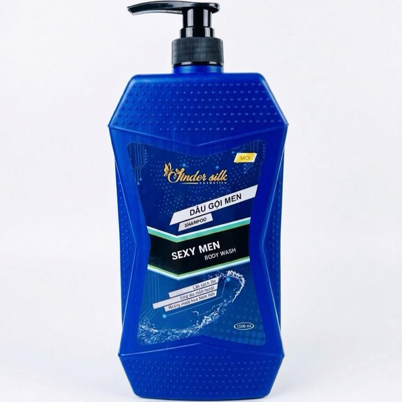 1 chay dầu gội nam hương nước hoa 1200ml