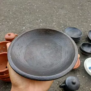 Cobek Mini Wadah sambel dari tanah liat alami anti racun murah meriah