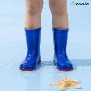 COLLIN Sepatu Boots Hujan Anak Karakter Lucu Anti Licin, Nyaman Dipakai Ukuran 26-30 Labubu 228