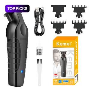 プロフェッショナルなヘアトリマー、1ボックスのワイヤレスヘアクリッパー（ガイドコーム&クリーニングブラシ&USB充電ケーブル付き）、男性用の多機能ヘアシェーバー
