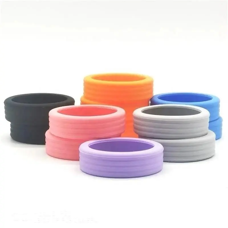 TSA (COD) 8Pcs Pelindung Roda Koper Silikon Cover Roda Koper Protector Ring Karet Pengganti Roda Koper (BELI LOKALLL) 5