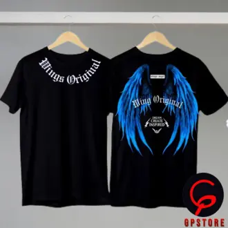 KAOS Sayap Angel Anak - Kaos Anak Laki-laki Wings Fashion Atletis Polos Untuk Usia 5-14 Tahun