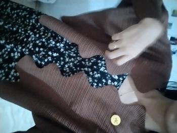 Product Review of Soraya Moeslim Cardi Azura Mix Inner Premium Dress mewah Wanita Dewasa Remaja Pesta Lebaran Cardigan Muslim waffle Santai Kardigan Outer Panjang Casual Kondangan Baju from C**d 0