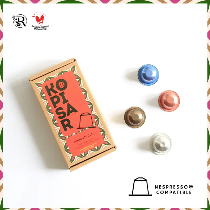 Paket Hemat - Nespresso Compatible Coffee Capsules - Robusta Tidak Masam by Kopi Coffee SAR - Kopi Kapsul 0