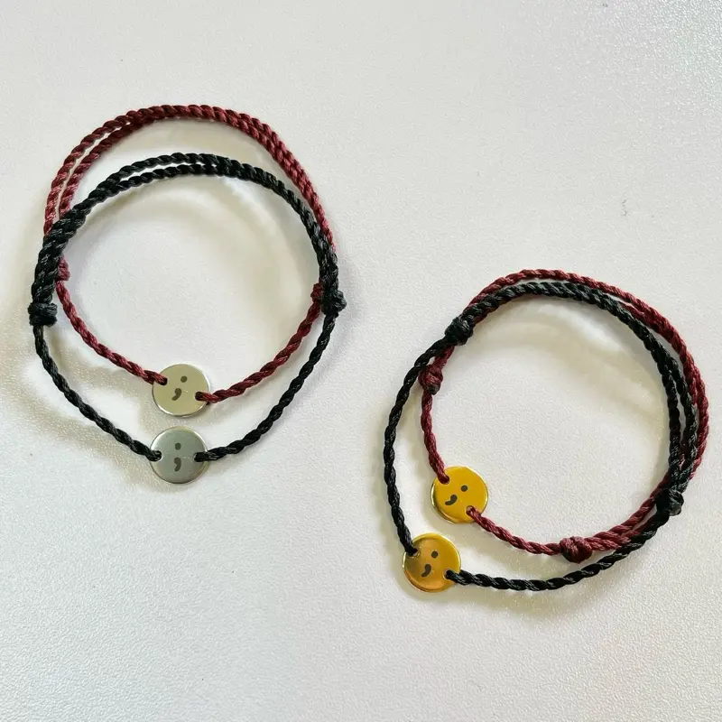 GELANG SEMICOLON | GELANG TALI Stainless