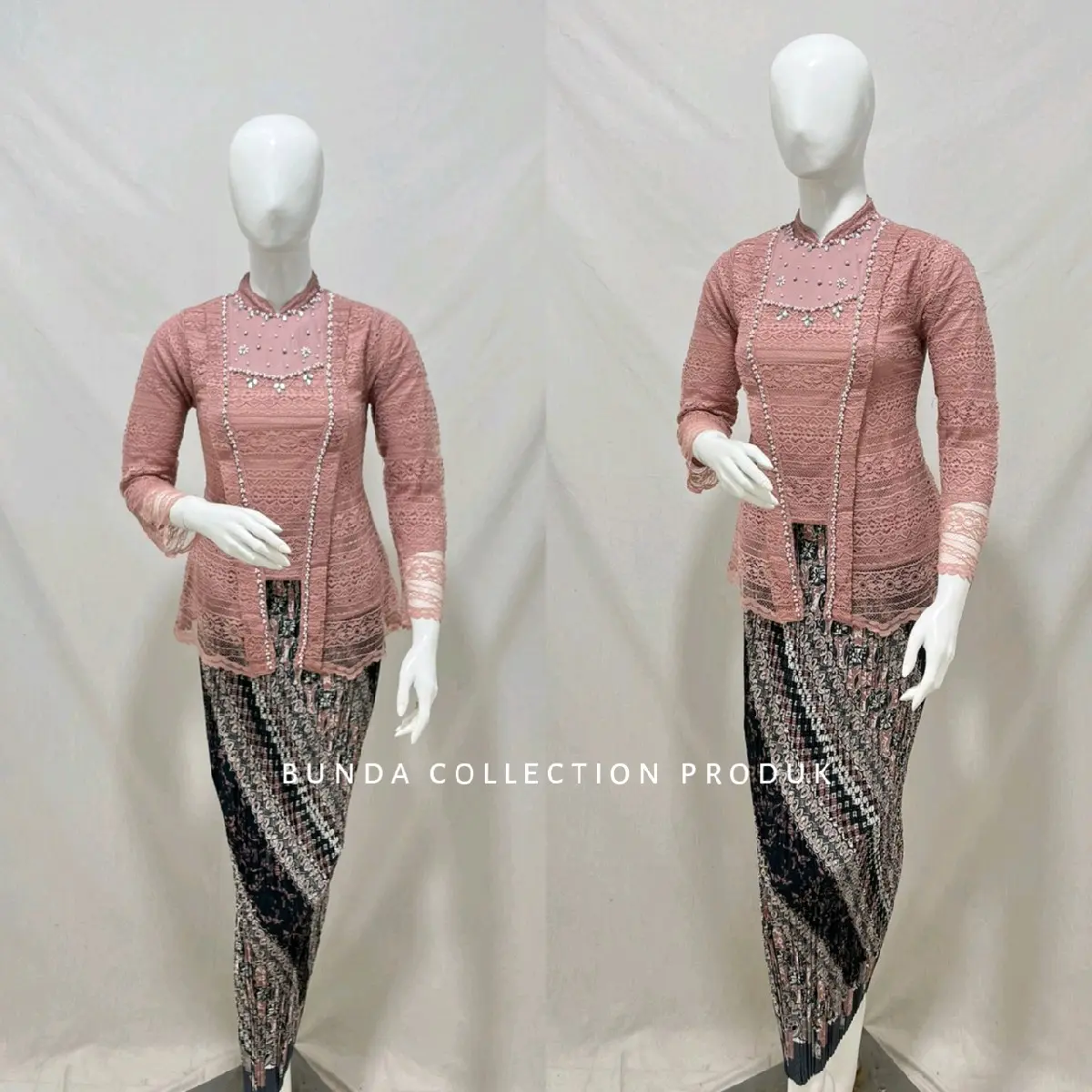 Kebaya Kutubaru Hijab Brukat Malika Premium / Kebaya Wisuda / Kebaya Modern Hijab / Kebaya Hijab / Kebaya Butik / Kebaya Remaja / Kebaya Pendek