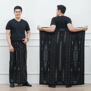 SARUNG MILIYARD SIGNATURE BLACK SERIES 8 SARUNG HITAMAN TETRON RAYON
