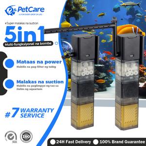 PetCare 5 in 1 Aquarium Filter Pump Fish Tank Submersible Air Oxygen Internal Pump with Wide Range of Applications and Multi-function Free Switching