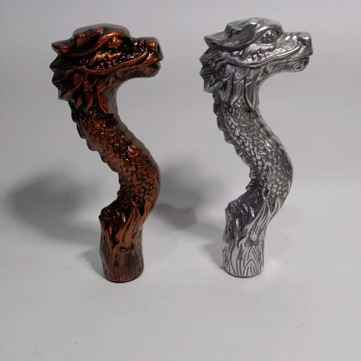 Gear Shift Knob Tuas Perseneling Mobil Full Set Universal - Tongkat Perseneling Motif Naga&Ular Panjang 23cm Car Kendaraan