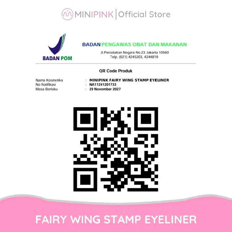 Eyeliner Stamp 2in1 Long Lasting Waterproof Hitam 5