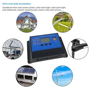 Cahaya Bundaran - Sola Bright Solar Charge Controller PWM Automatic Recognize 12V/24V - W88 / SY4024HD