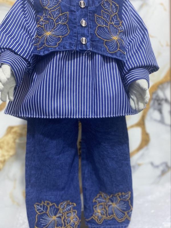 BINTANG KIDS /VEST BORDIR/ SETELAN ROMPI 3in1 JEANS BORDIR MIX SALUR ANAK PEREMPUAN USIA 3 TAHUN - 12 TAHUN/ SETELAN JEANS BORDIR ANAK /SETELAN VIRAL ANAK /SETELAN ANAK TERBARU BINTANG KIDS /VEST BORDIR/ SETELAN ROMPI 3in1 JEANS BORDIR MIX SALUR ANAK PEREMPUAN USIA 3 TAHUN - 12 TAHUN/ SETELAN JEANS BORDIR ANAK /SETELAN VIRAL ANAK /SETELAN ANAK TERBARU