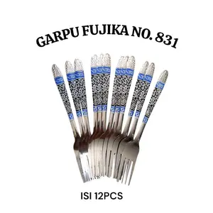 Garpu Batik Fujika Stainless Steel Isi 12 Pcs /1 Lusin