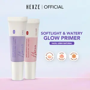 HEXZE Mini Primer Cream 6g | Sampel Krim Makeup Halus & Tidak Lengket untuk Tes Pemakaian