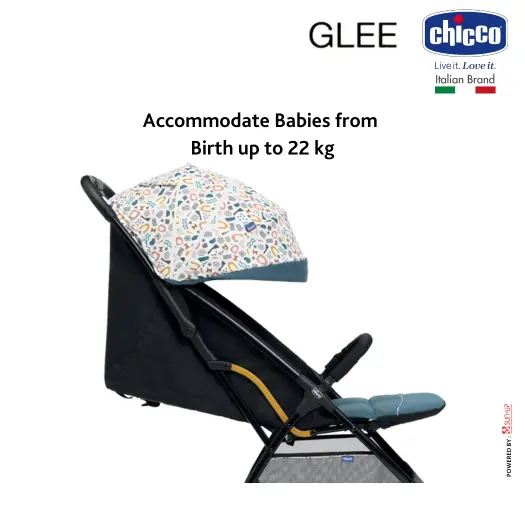 CHICCO Stroller GLEE / Ultralight Stroller / Kereta Dorong Bayi / Stroller Lipat / Stroller Bayi 1