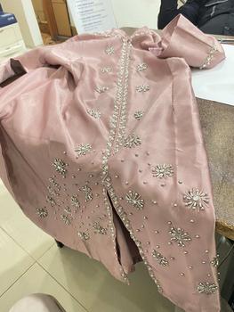 Product Review of Setelan Taffeta Songket Modern Dan Elegan- Baju Kurung Kondangan Mewah Bridal Payet Modern Terbaru 2025 Dress Wanita Atasan Panjang Pesta Dewasa from C**t g**i 0
