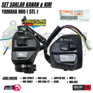 1 Set Saklar Kiri Mio Sporty + Saklar Kanan Mio J Mio Smile Soul Gt Jupiter mx Mio m3 Mio soul
