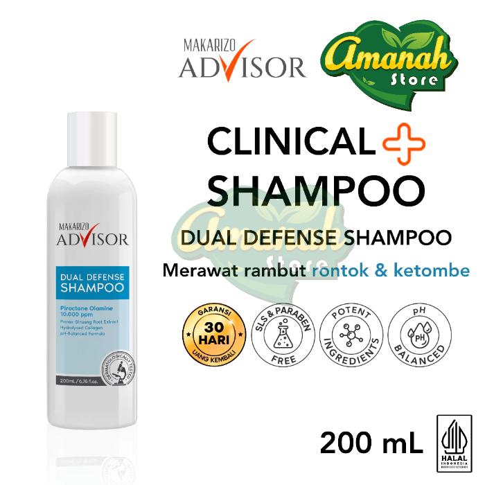 Makarizo Advisor CLINICAL SHAMPOO - Dual Defense Shampoo 200 mL 0