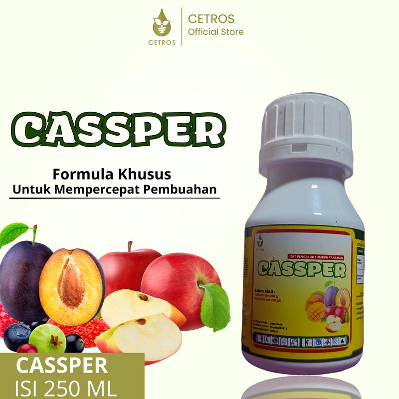 CETROS~ Zpt Cassper Pemacu Pembuahan Diluar Musim / Pupuk Cassper Perangsang Pembuahan Semua Jenis Tanaman Buah / Pupuk Pelebat Buah / Pupuk Pembuahan / Booster Buah / Bosster Durian Lengkeng Mangga 1