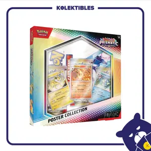 Pokemon English - Sv8.5 Sticker Poster Collection Prismatic Evolutions