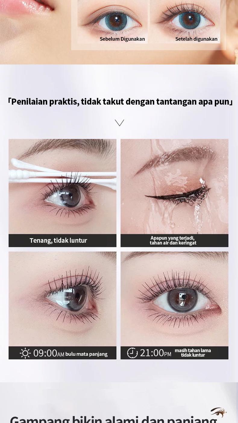 BOQILYNE Maskara 2 Head Viral! Sikat Bulu Mata Membuat Bulu Tebal, Panjang & Melengkung – Tahan Keringat Tidak Luntur, Mata Lebih Besar Segar Mascara BOQILYNE Maskara 2 Head Viral! Sikat Bulu Mata Membuat Bulu Tebal, Panjang & Melengkung – Tahan Keringat Tidak Luntur, Mata Lebih Besar Segar Mascara
