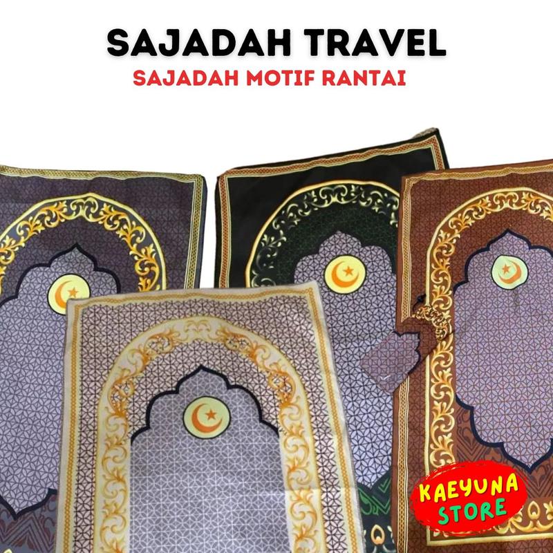 Sajadah Travel Mini Pouch Souvenir Umroh Haji Rantai Series 1