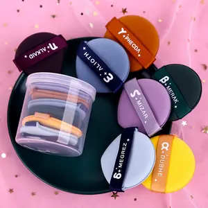 Unimese Set 7Pcs Spons Makeup Puff Spon Harian Sponge Make Up Serbaguna Ideal untuk Wanita Berdandan Ukuran 5.5*5.5cm Aplikasi Mudah dan Merata