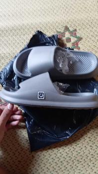 Product Review of Eva sandal pria / wanita slip on size 36-44 full karet / eva sendal unisex Hitam Pink Putih from G**z 2