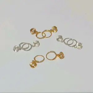 ANTING ANAK PER JUNTAI LOVE UKIR (PERAK 925)