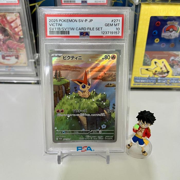 Jual PSA 10 Victini #271/SV-P Pokemon Japanese Promo 2025 - Kab