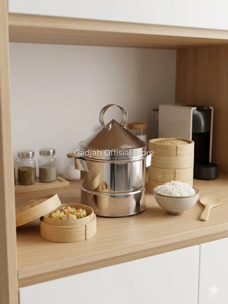 Dandang Nasi kukus kecil 0,5kg-1kg Kitchenware Alat Besi