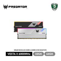 Gambar PREDATOR VESTA II DDR5 6000 MHz RGB U-DIMM [Desktop RAM] - Hitam, 32GB KIT CL32 dari BIWIN Indonesia Kota Administrasi Jakarta Pusat 1 Tokopedia