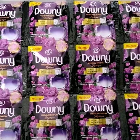 Downy Pewangi 500an (4 Renceng Isi 48 Sachet) - 11 ml/Sachet, Pewangi Pakaian Cair Tahan Lama 3